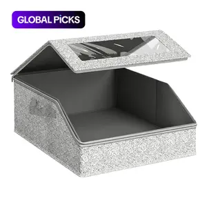Large Stackable Hat Storage Boxes for Baseball Caps, Classic Style, Multilayer Storage, Hat OrganizerRack, Wardrobe Organizer, mens gifts, hats, Durable Storage Organizer #GLOBAL PICKS