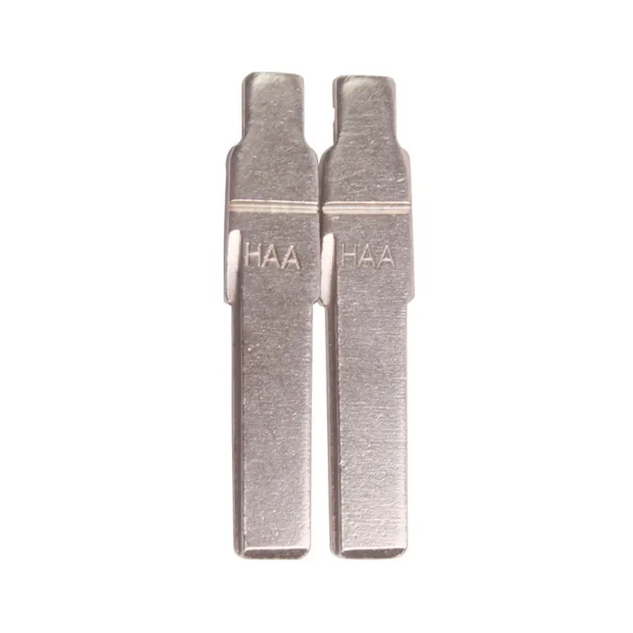 VW key blade, type 86 blank, with central groove 10pcs