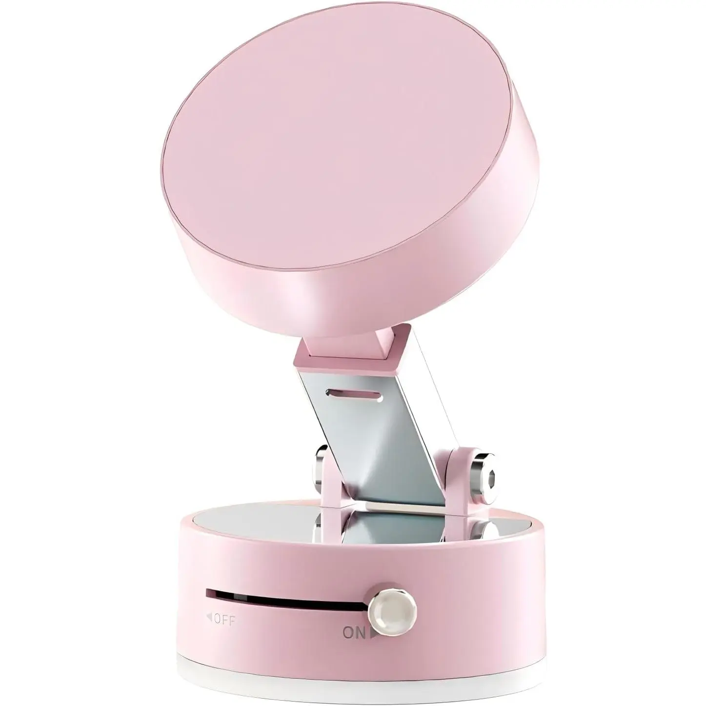 Vacuum Magnetic Phone Holder, 2026 Upgraded Foldable Extendable Car/Mount, Dual-Side Adsorption Force Folding Swivel Stand for Car/Mirror/Gym