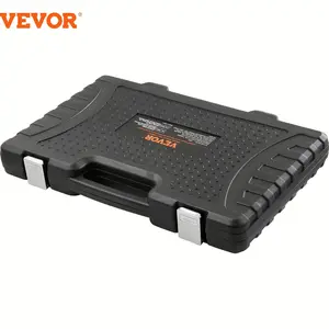 VEVOR Thread Tap Set, 116 Pieces, Includes Metric and SAE Sizes, Bearing Steel Taps and Tools, Essential Tapping Tool for Cutting External Threads, Comes with Complete Accessories and Storage Box