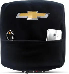 Konsole Armour Center Console Cover for Chevrolet Trailblazer (2019–2024) – Custom Fit Console Protection with Premium Embroidered Officially Licensed Chevy Logo – Soft, Durable & Machine Washable