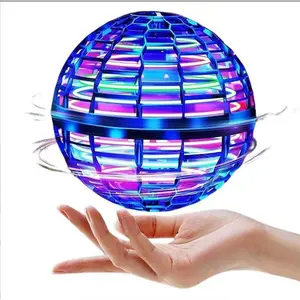 Upgrade Version Hover Spinning Ball, 6 Light Effects, Cool Toy for Kids Teens Adults, Indoor Outdoor Flying Ball Toy, Flying Orb Led