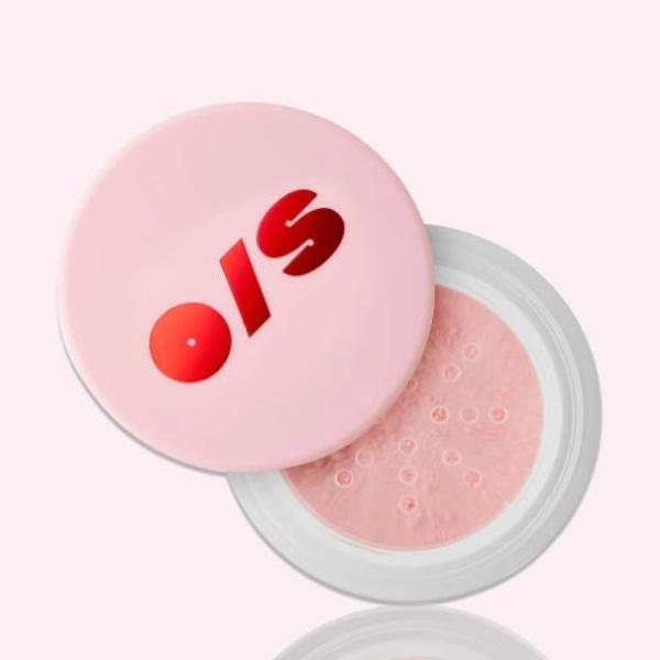 ONE/SIZE Mini Travel Size Ultimate Blurring Setting Powder, 0.23 oz / 6.5 g, Ultra Pink