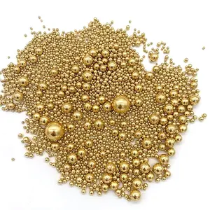 Weraru Bright Gold Pearl Sugar Sprinkles Candy Mixing Size Baking Cake Decorations Cupcake Toppers Cookie Decorating Celebrations Wedding Shower Party Chirstmas Supplies 120g/ 4.2oz