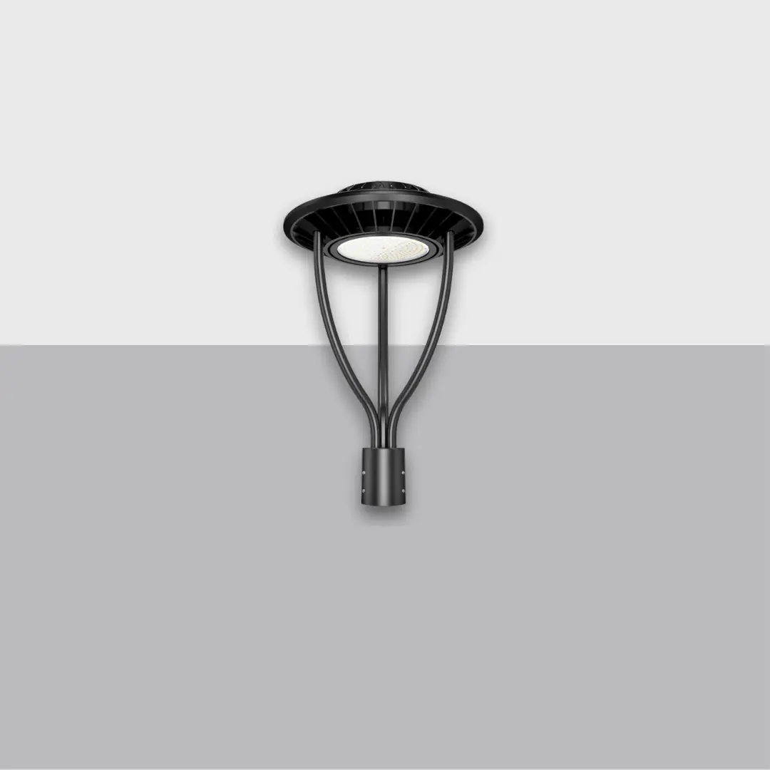 LED Circular Area Light with Photocell | 60W / 80W / 100W | 5000K | 100-277VAC