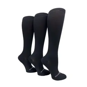 3 Pairs Black (Standard & Extra Wide)