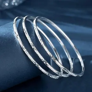 925 Sterling Silver "Starry Sky" Bracelet — Ladies' "Seven Days of Good Luck" Bracelet; The Perfect Mother's Day Gift for Mothers and Wives — Simple, Elegant Silver Jewelry for Women