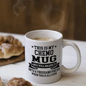 Creativity This Is My Chemo Mug 11oz Coffee Mugs, Cancer Gifts for Men & Women, Chemotherapy Treatment Coffee Tea Cup, Chemo Care Package
