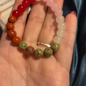 Natural Fertility Crystal Bracelet, Quartz Jade Agate Turquoise, Symbolizes Hope, Versatile Wear, Spiritual Jewelry