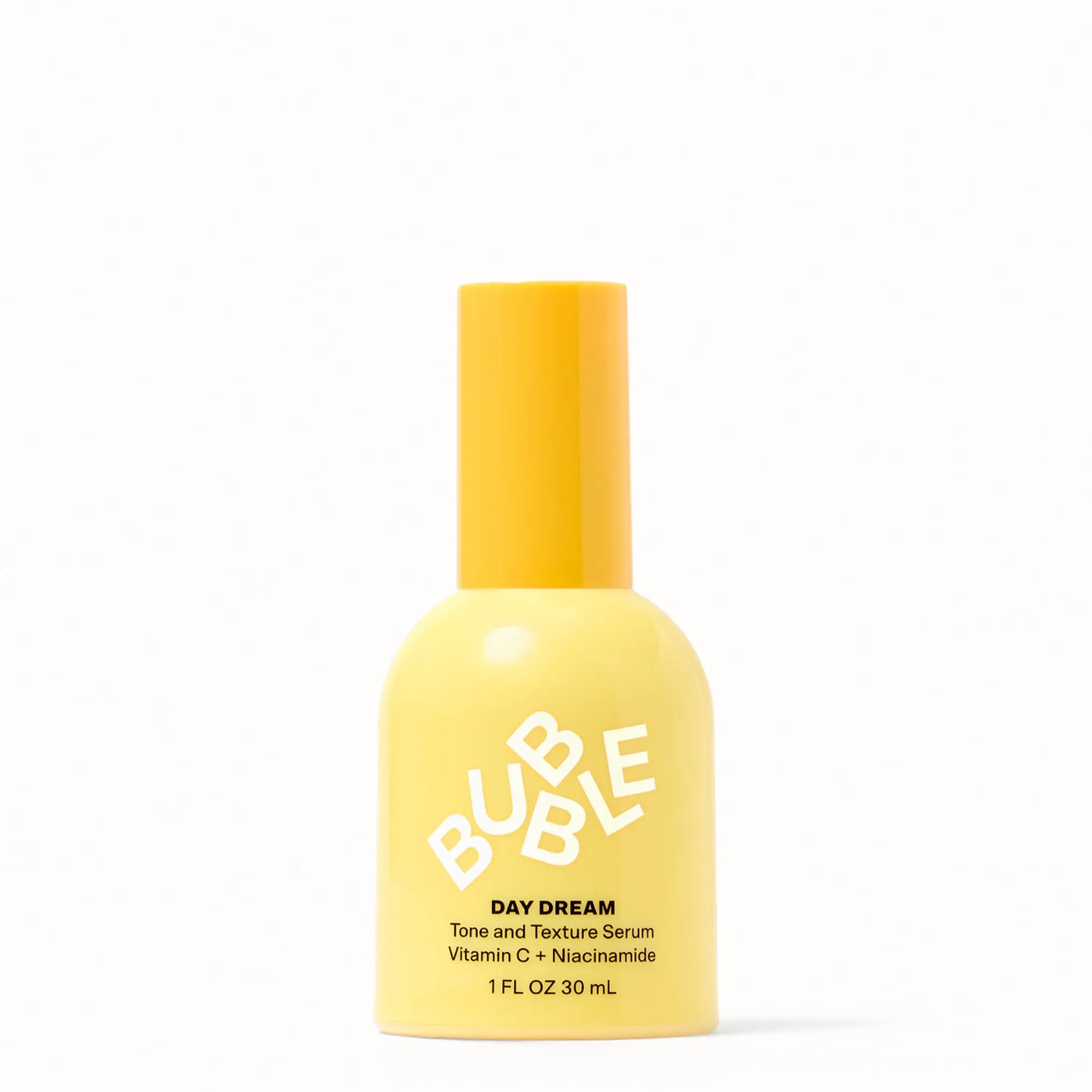 Bubble Skincare Day Dream Tone & Texture Serum, Vitamin C + Niacinamide - Daily Brightening Glow Serum for Skin Repair & Radiance