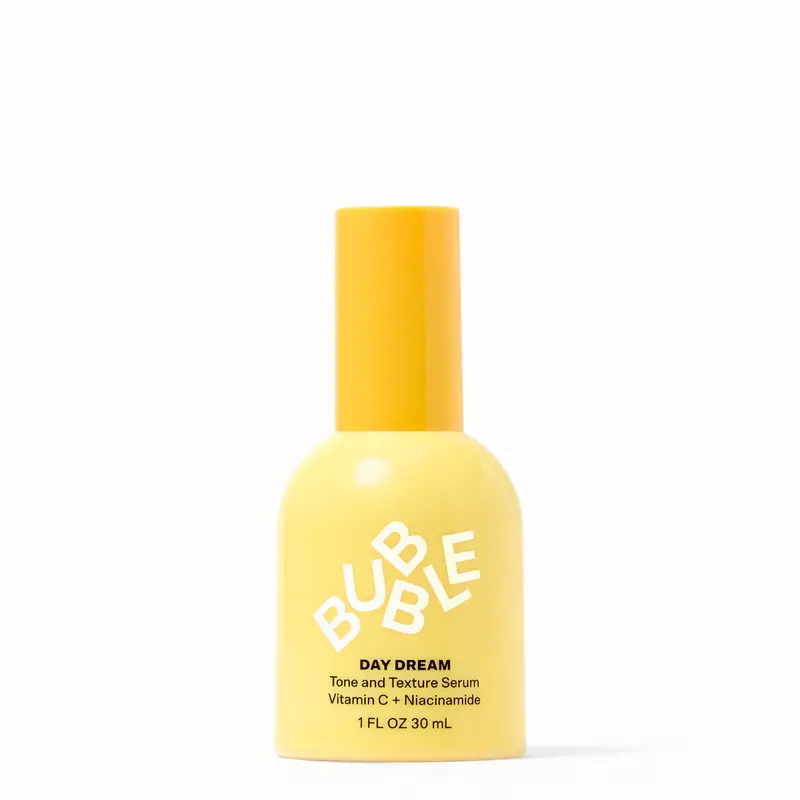 Bubble Skincare Day Dream Tone & Texture Serum, Vitamin C + Niacinamide - Daily Brightening Glow Serum for Skin Repair & Radiance