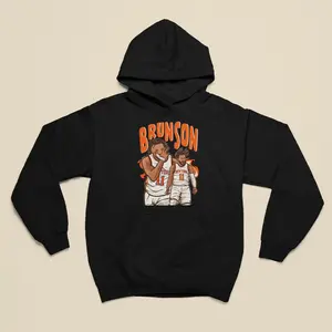 Jalen Brunson Cartoon Style New York Hoodie
