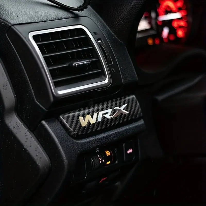 Car Stainless Steel Sticker For Subaru WRX