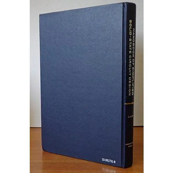 USED Book - Handbook of simplified solid-state circuit design (Prentice-Hall series in electronic technology) by John D. Lenk (Hardcover) - english