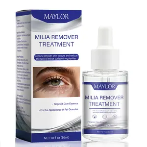 MAYLOR Milia Care Solution for Face,Miia Remover Treatment Serum Natural ngredients Hydrating NourishindFormua for Smooth Refreshed Skin DailvMoisture,30ML