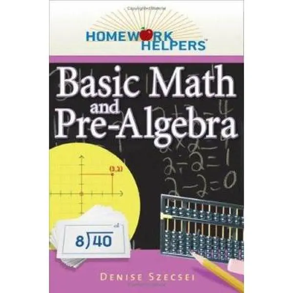 Used Math Books - Homework Helpers: Basic Math and Pre-Algebra by Denise Szecsei, Ph.D. (Paperback, English)