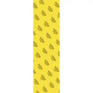 9in Transparent Yellow Sheet Mob Skateboard Grip Tape