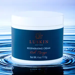 LUSKIN Anti Aging Cream with Moringa, Nourishing for Smooth, Glowing Skin very suitable for Dry Skin 4 oz