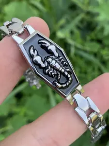 Punk Style Scorpion Design Cuff Bangle, Fashionable Jewelry for Party, Daily Clothing Decor, Trendy All-match & Exquisite Jewelry for Birthday Gift, Jewellery, Accessories