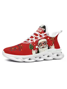 Men's Christmas with SixSeven Themed Running Shoes, Lightweight Performance Breathable Footwear, Functional Men's Sneakers for Outdoor Running and Holiday Celebrations