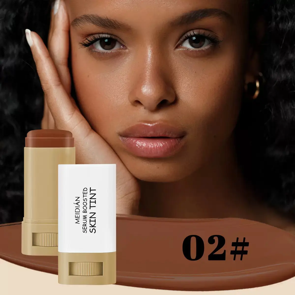 Hydrating Serum Concealer Stick & Foundation Pen, Creamy Color Corrector for a Brightening, Flawless Natural Look with a Radiant Finish, Makeup