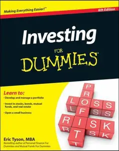 USED Book - Investing For Dummies by Eric Tyson (Paperback) - english