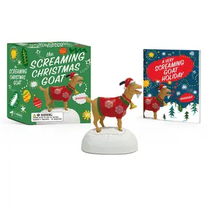 The Screaming Christmas Goat: Ahhhhh! [With Battery] -- Lauren Emily Whalen - Paperback