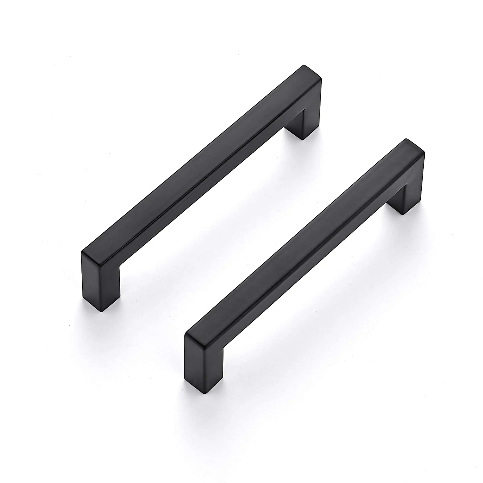 Ravinte 5-Inch Square Kitchen Cabinet Handles, Furniture Hardware Pulls for Cupboards & Drawers with Center-to-Center Hole Spacing, Easy for Installing New Cabinets, Long-Lasting Durability, Reminder to Measure