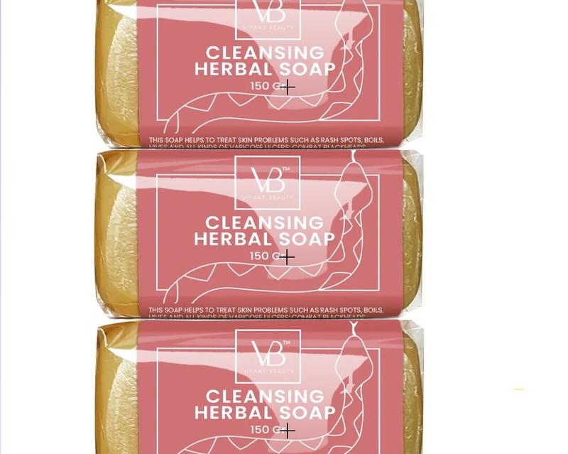 x3 CLEANSING HERBAL SOAP