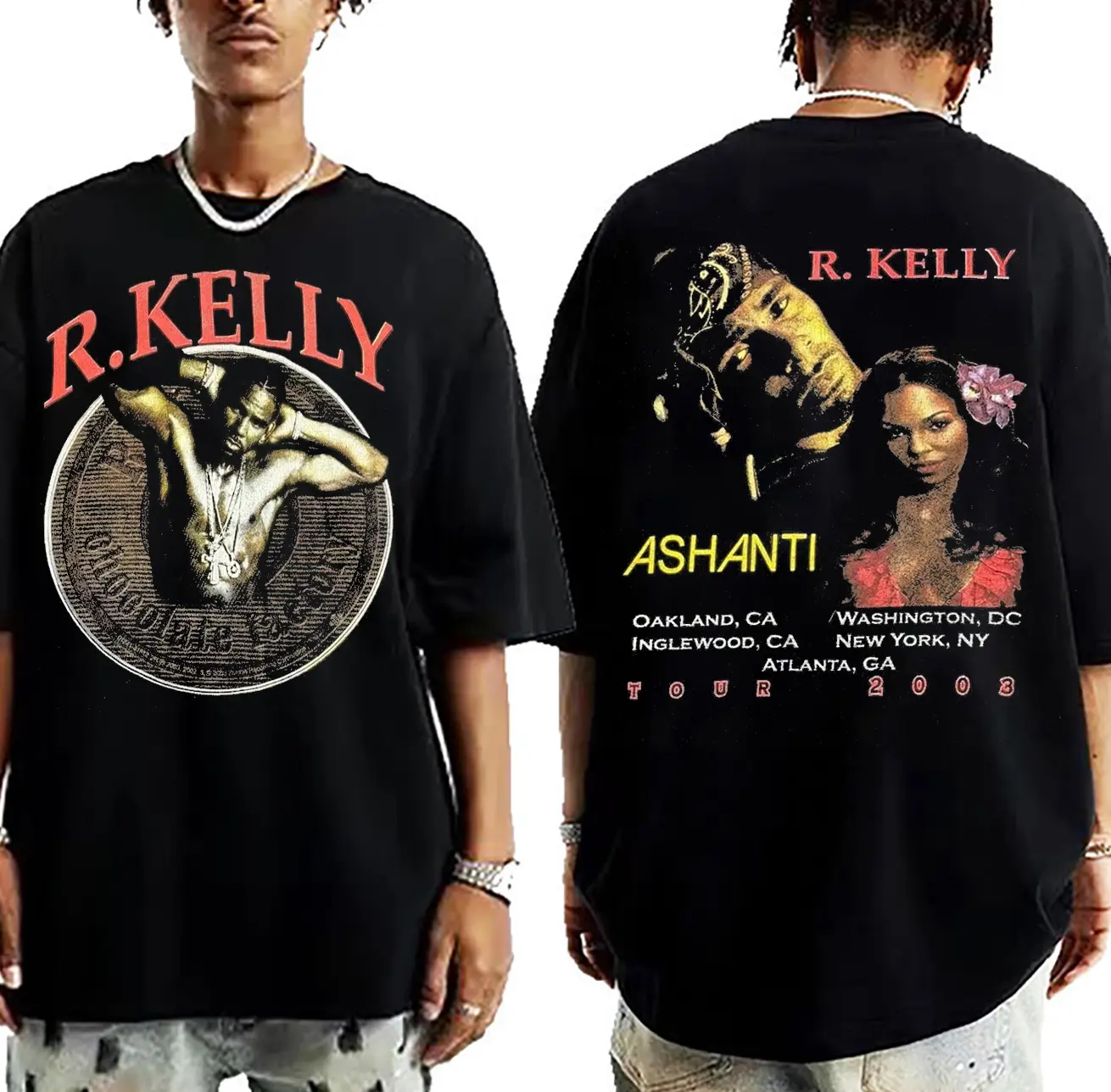 Ashanti Vintage Shirt - R&B Icon Tee, Feminine Y2K Aesthetic, TikTok Trend Outfit