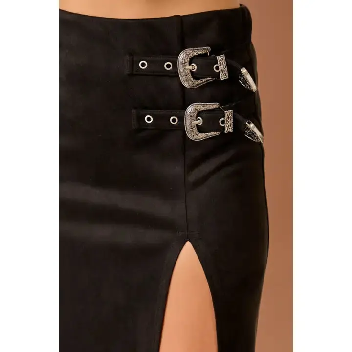 BUCKLE UP COWBOY SKIRT
