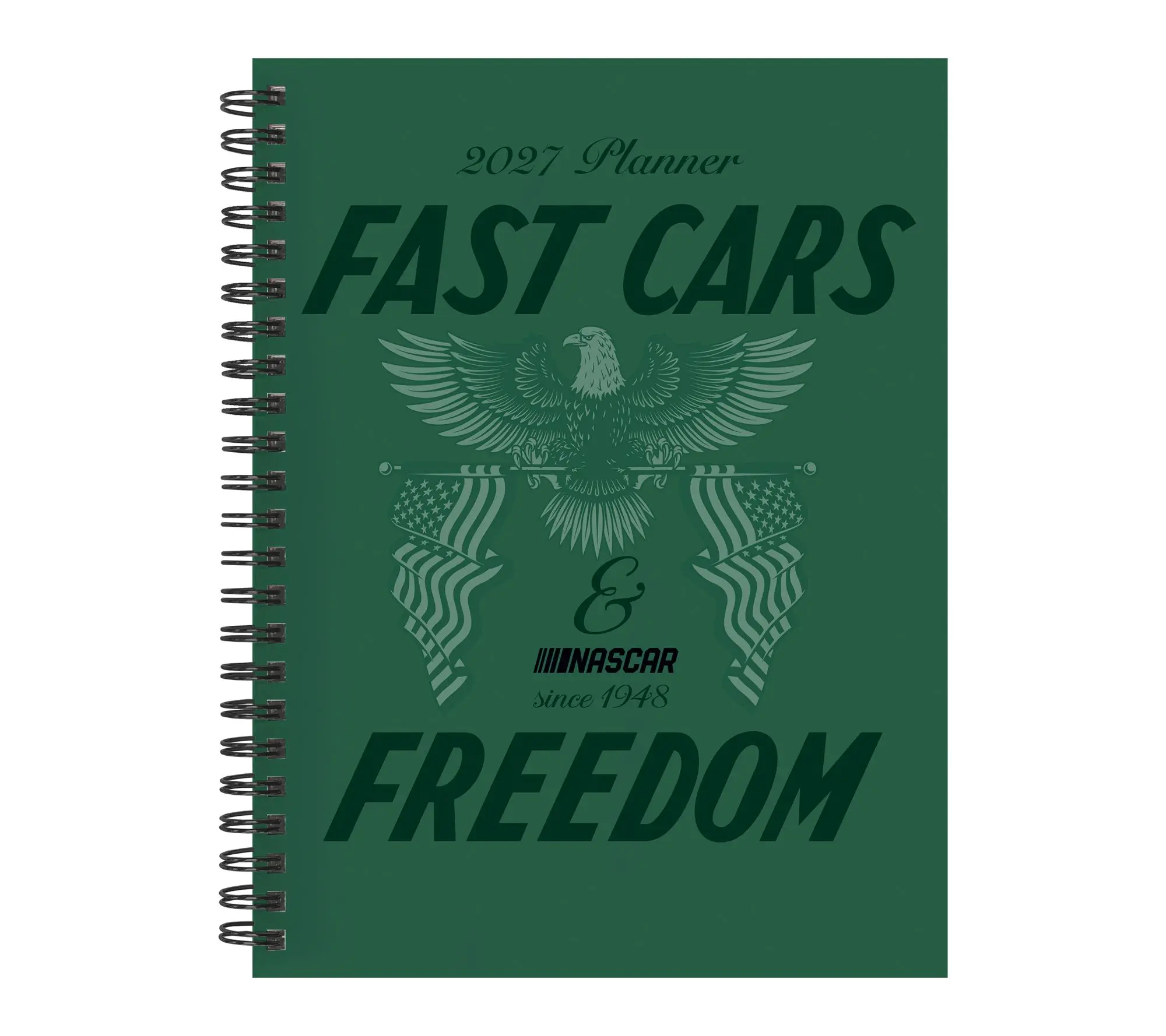 2027 Nascar Medium Weekly Monthly Planner