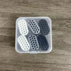 Silicone Jawline Exerciser Set, 6 Counts/set Facial Muscle Exerciser, Non-electric Jaw Chisel, Promotes Collagen, Increases Blood Flow, Relieves Stress and Tension, Skincare, Facial Care Tool