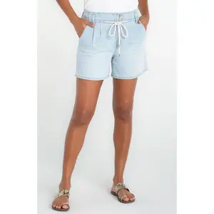 Tie Front Shorts With Pleats (Liverpool)