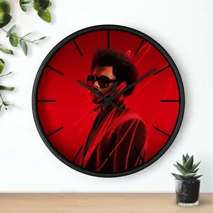 Weeknd Face Wall Clock