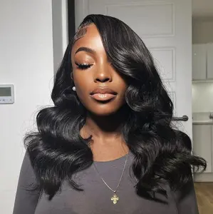 [Flash Sale] Wiggins Hair Side Part Body Wave 13*4 Lace Front Wigs Human Hair Glueless Wigs Ready To Go Pre Cut Lace Pre Plucked Hairline Pre Styled Beginner Friendly