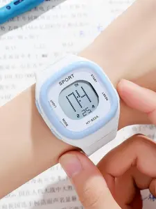 New Style Dopamine Jelly Women's Watch, Student Sports Time Electronic Watch, Unisex Students' Wristwatch, Female Watch