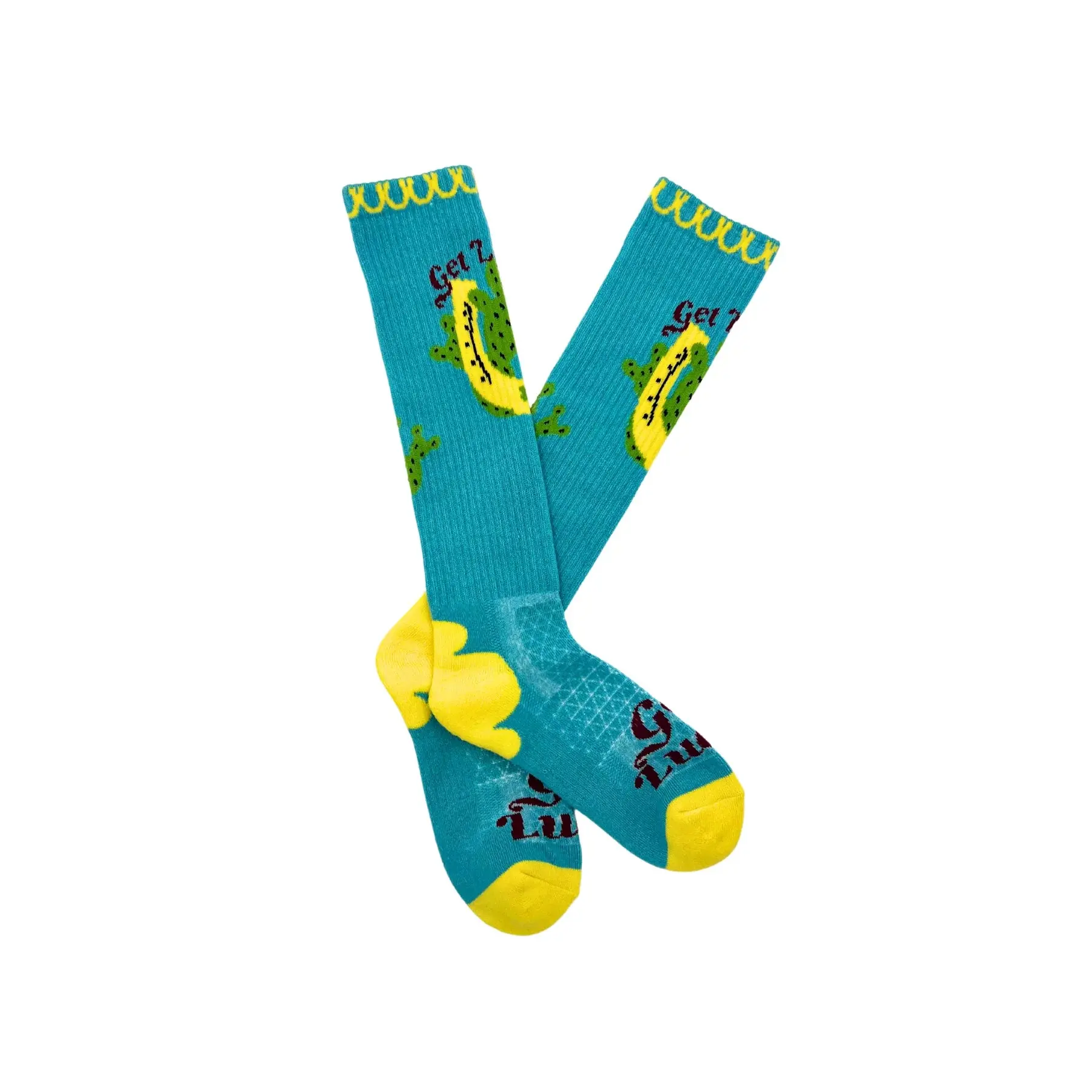 Lucky Chuck Get Lucky Aqua Performance Socks
