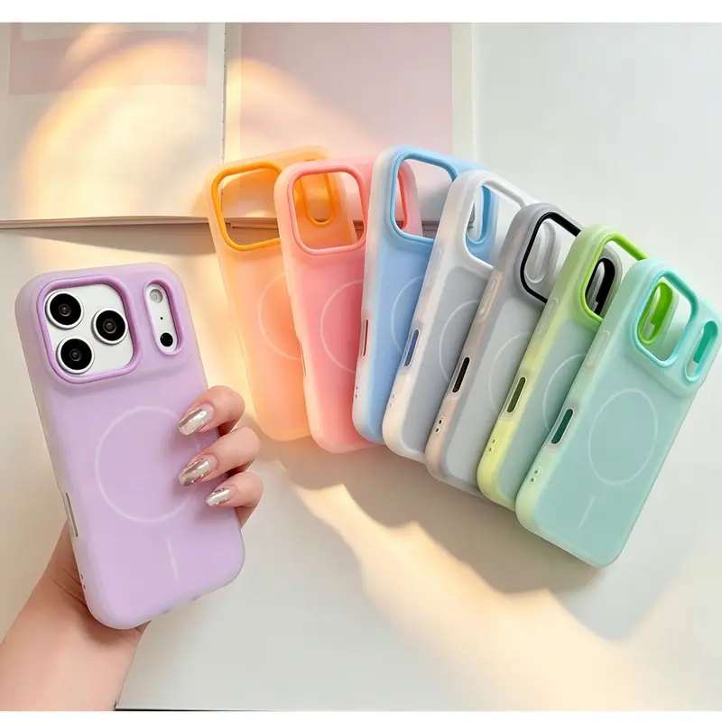 Liquid Silicone Smartphone Protector Case for iPhone 18/17/16/15/14 Pro Max, 14 Plus, 13/12/11 - 3.0mm MagSafe-Compatible Slim Soft Gel Casing, Shockproof Drop Protection, Wireless Charging Support, Polycarbonate Cellphone Accessory
