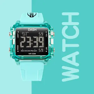 2026 New Digital Watch for Boys – Trendy Sports Style with Luminous Display & Lap Timing, Ideal for High School Students' Military Training