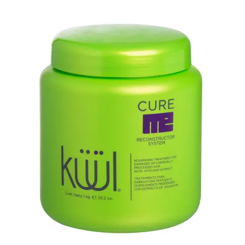 KuuI Cure Me Reconstructor System Treatment for Damaged Hair with Avocado Extract Nourishing Formula