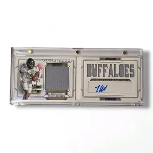 Travis Hunter National Treasures Patch Auto Booklet