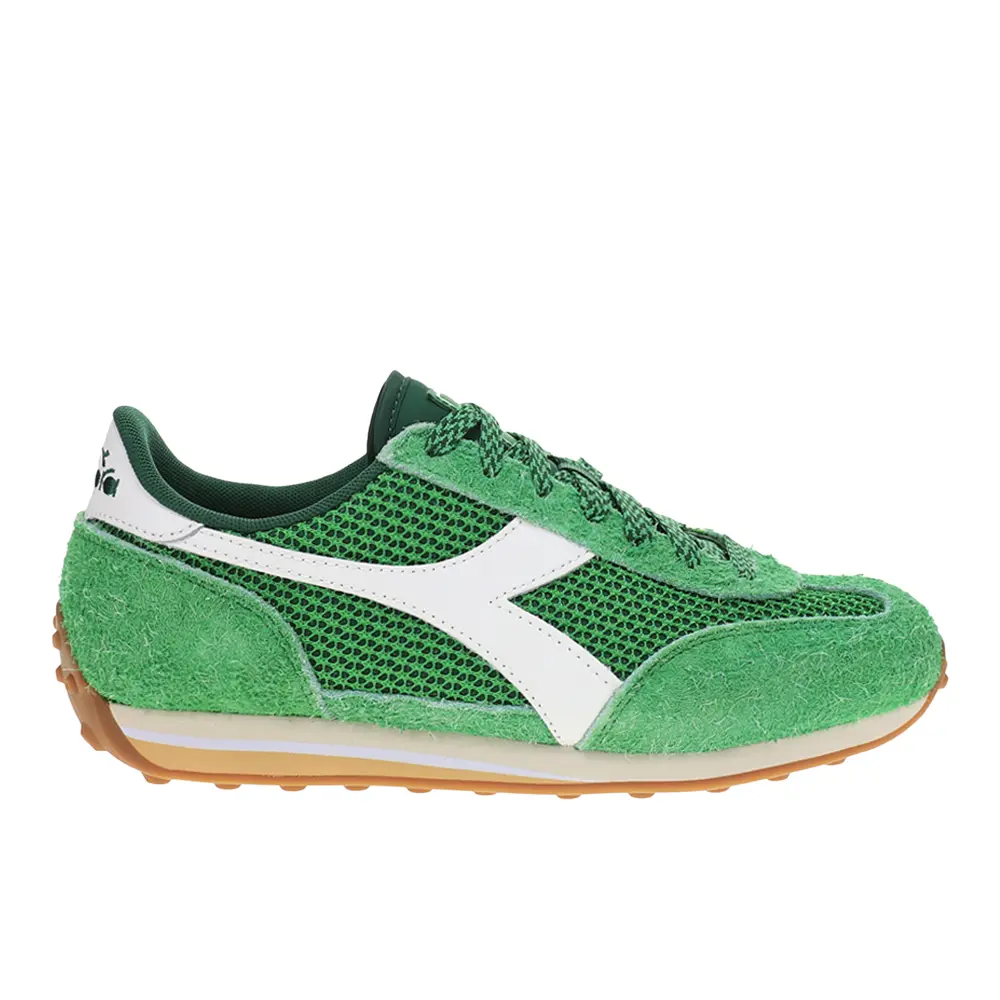 diadora Mens Rally Lace Up Sneakers Shoes Casual - Green, White