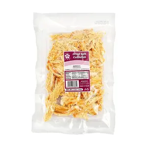 BELL&FLOWER Thai Dried Squid Strips 3.5 oz - Authentic Thai Flavor