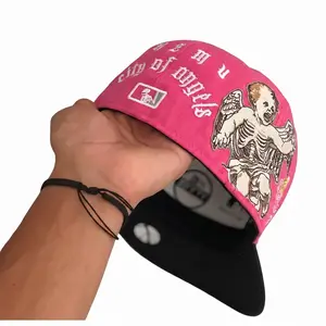 L.A Baseball Hat Unisex Blue Pink Black Embroidered Cotton Cap Adjustable Buckle Casual Hip Hop Style
