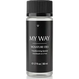 My Way Diffuser Oil Blend | Luxury   Oil for Diffusers | Inspired by 1 Hotel | Signature Scent with Notes of Leather, Cardamom, , Cedarwood, Iris &  | 50ml