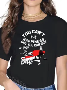 100% Cotton Bali Tshirt for Indonesia Barong Travel to Beach T-Shirt