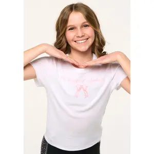 Cheerchella White Cheer Tee