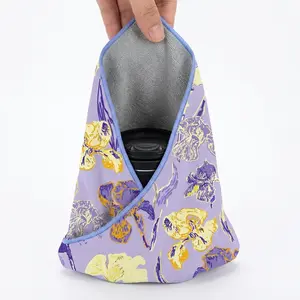 Magic Drawstring Makeup Bag Opens Flat – Large Cosmetic Organizer Mat, Aesthetic Marble Travel Pouch, Lazy Girl Quick Pack Waterproof Toiletry Bag, Self-Adhesive Wrap for Camera Lens & Beauty Tools Storage | TikTok Made Me Buy It Viral Travel Essentials M