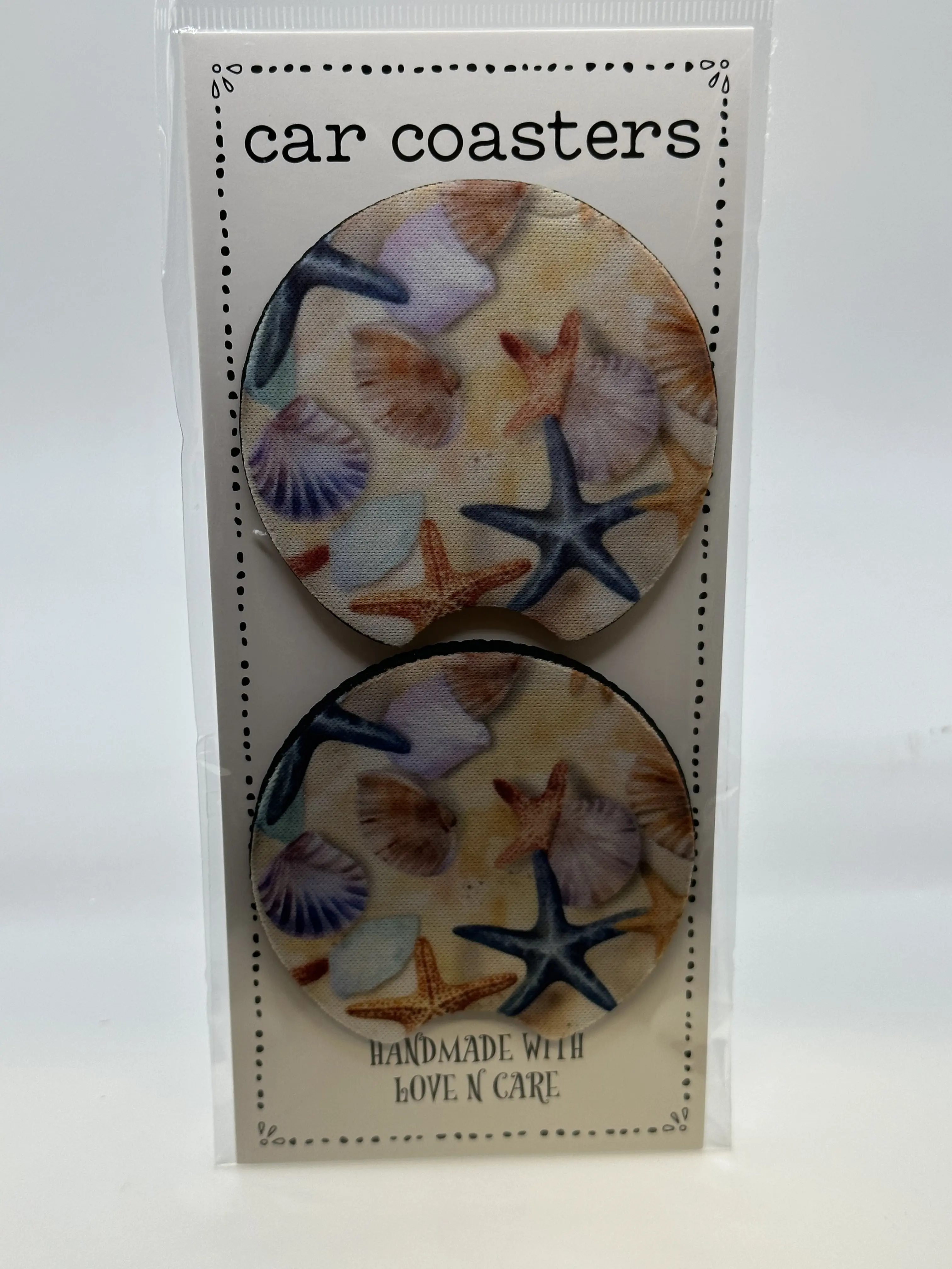 Seashell Car Coaster Seashell Car Coaster